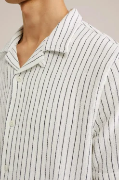 overshirt met structuur