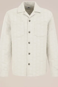 overshirt met structuur