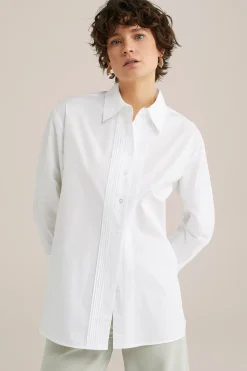 oversized blouse - THE TUXEDO BLOUSE