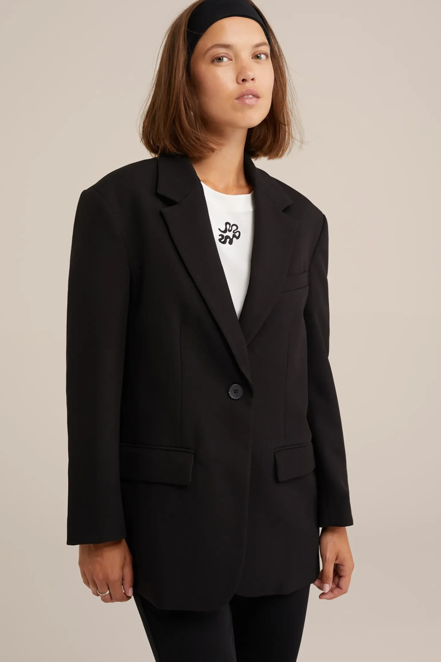 oversized fit blazer
