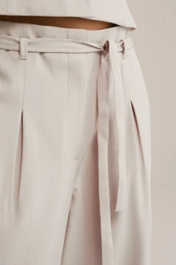 Pantalon met krijtstreep