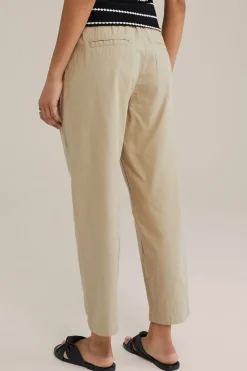 pantalon van katoenmix