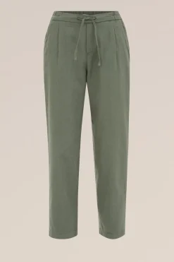 pantalon van katoenmix