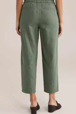 pantalon van katoenmix