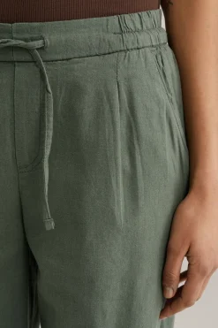 pantalon van katoenmix