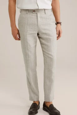 pantalon van linnenmix
