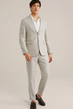 pantalon van linnenmix
