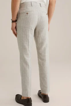 pantalon van linnenmix