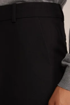 petite flared pantalon