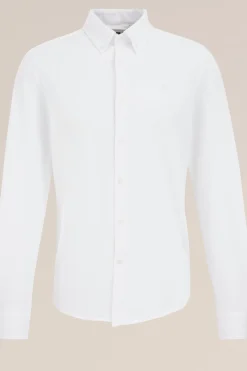 piqu&eacute;jersey overhemd met stretch