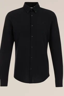 piqu&eacute;jersey overhemd met stretch