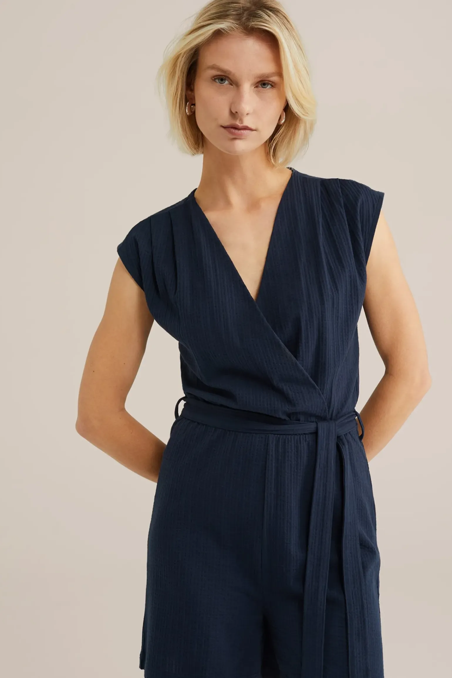 playsuit met structuur
