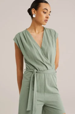 playsuit met structuur