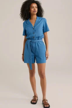 playsuit van katoen