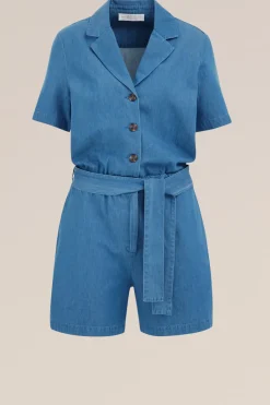 playsuit van katoen