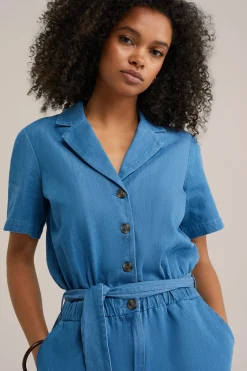 playsuit van katoen