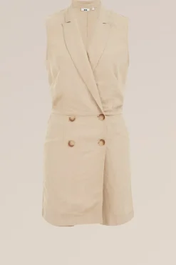 playsuit van linnenmix