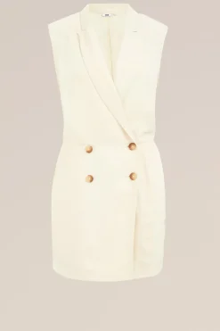 playsuit van linnenmix