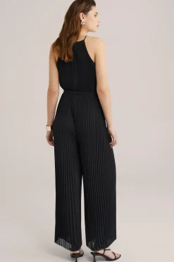 pliss&eacute; jumpsuit