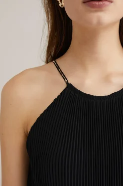 pliss&eacute; jumpsuit