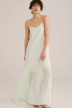 pliss&eacute; jurk - THE DIVINE DRESS