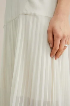 pliss&eacute; jurk - THE DIVINE DRESS