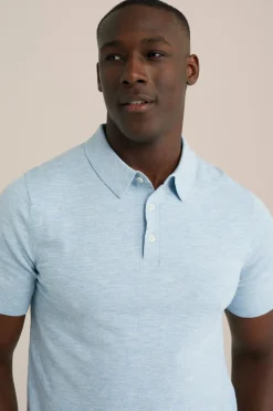 polo fijngebreid
