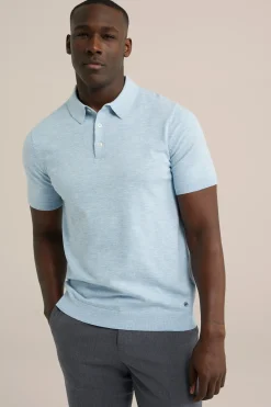 polo fijngebreid