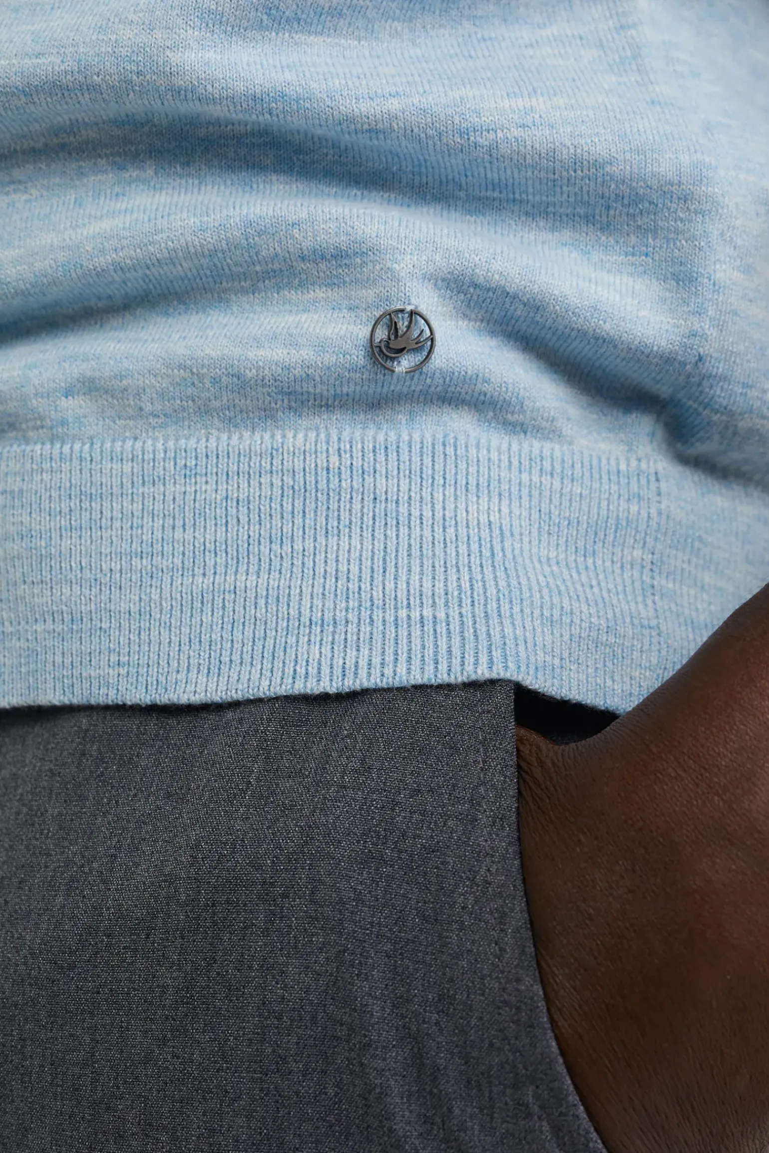 polo fijngebreid