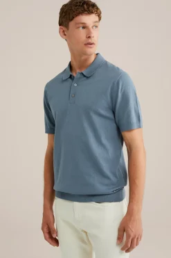 polo fijngebreid