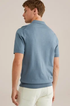 polo fijngebreid
