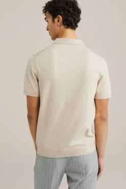 polo fijngebreid