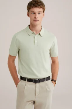 polo fijngebreid