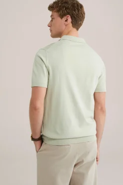 polo fijngebreid