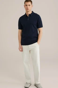 polo fijngebreid