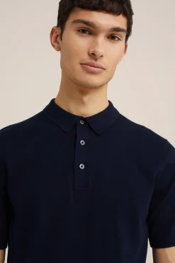 polo fijngebreid