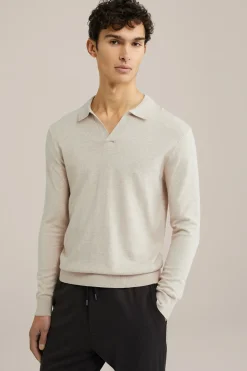 polo fijngebreid