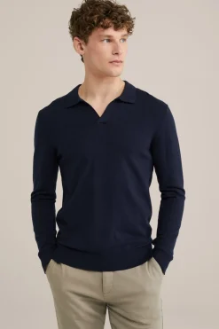 polo fijngebreid