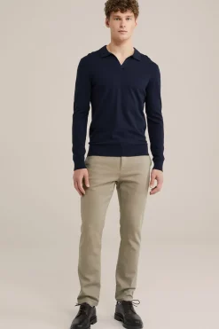 polo fijngebreid