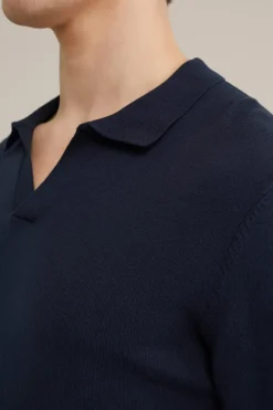 polo fijngebreid