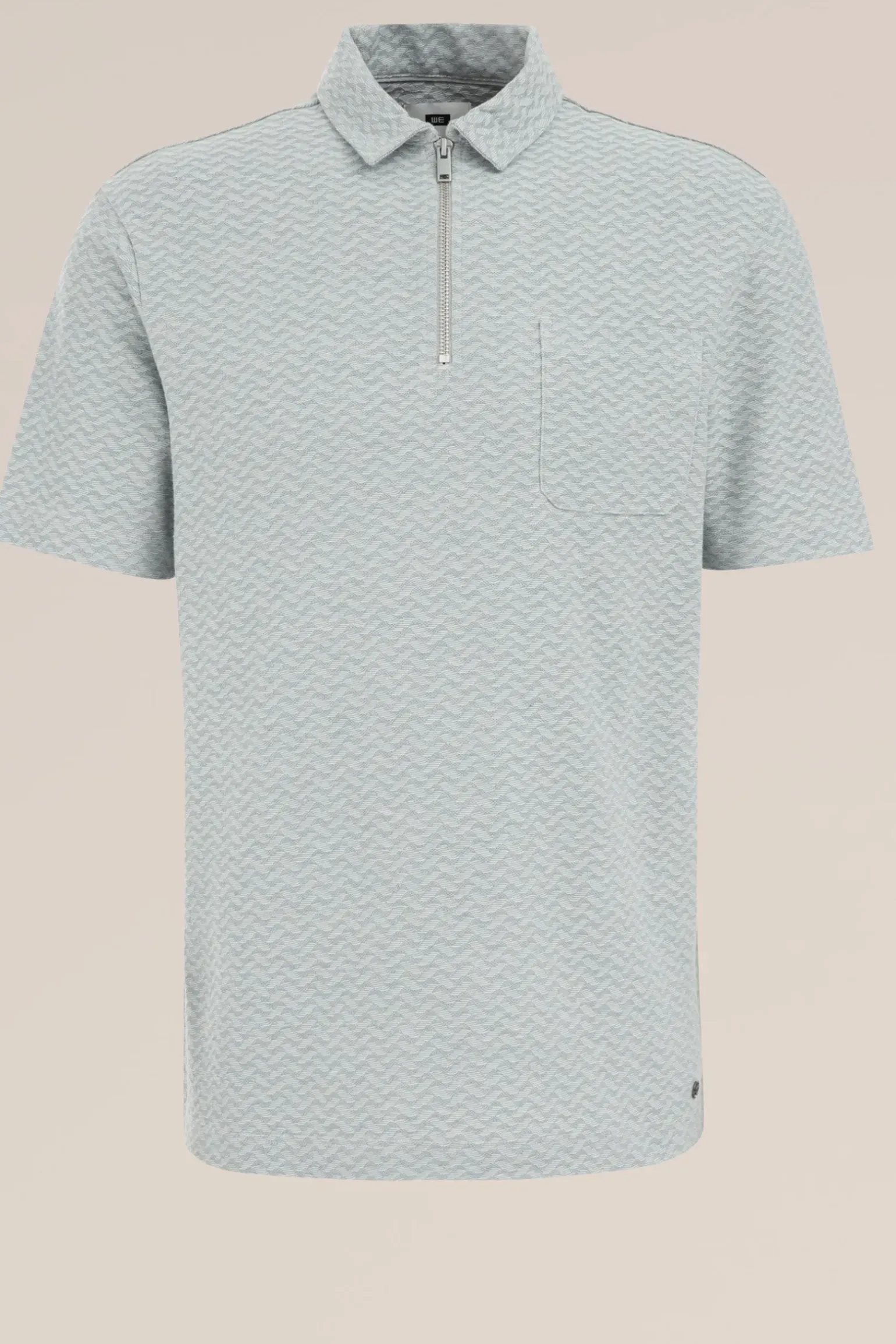 polo met jacquard dessin