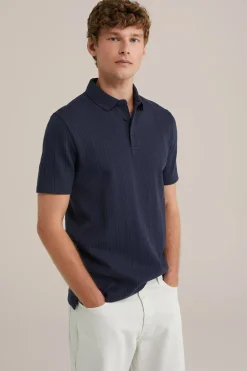 polo met structuur