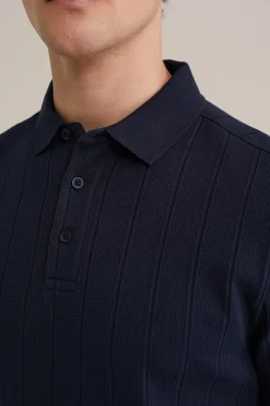 polo met structuur