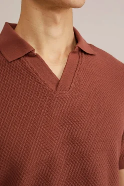 polo met structuur