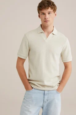 polo met structuur
