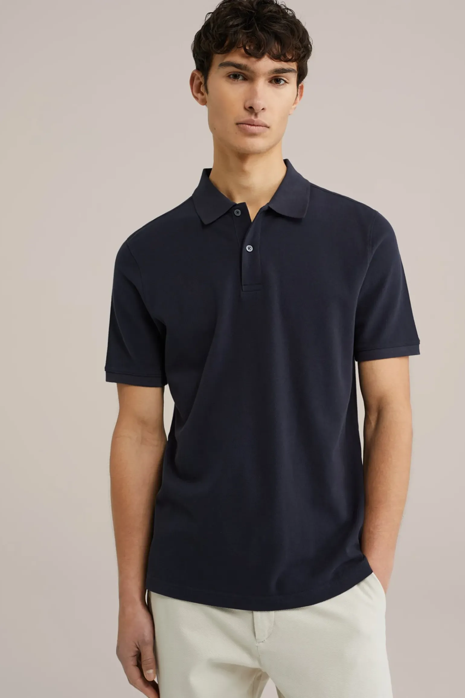 Polo met structuur