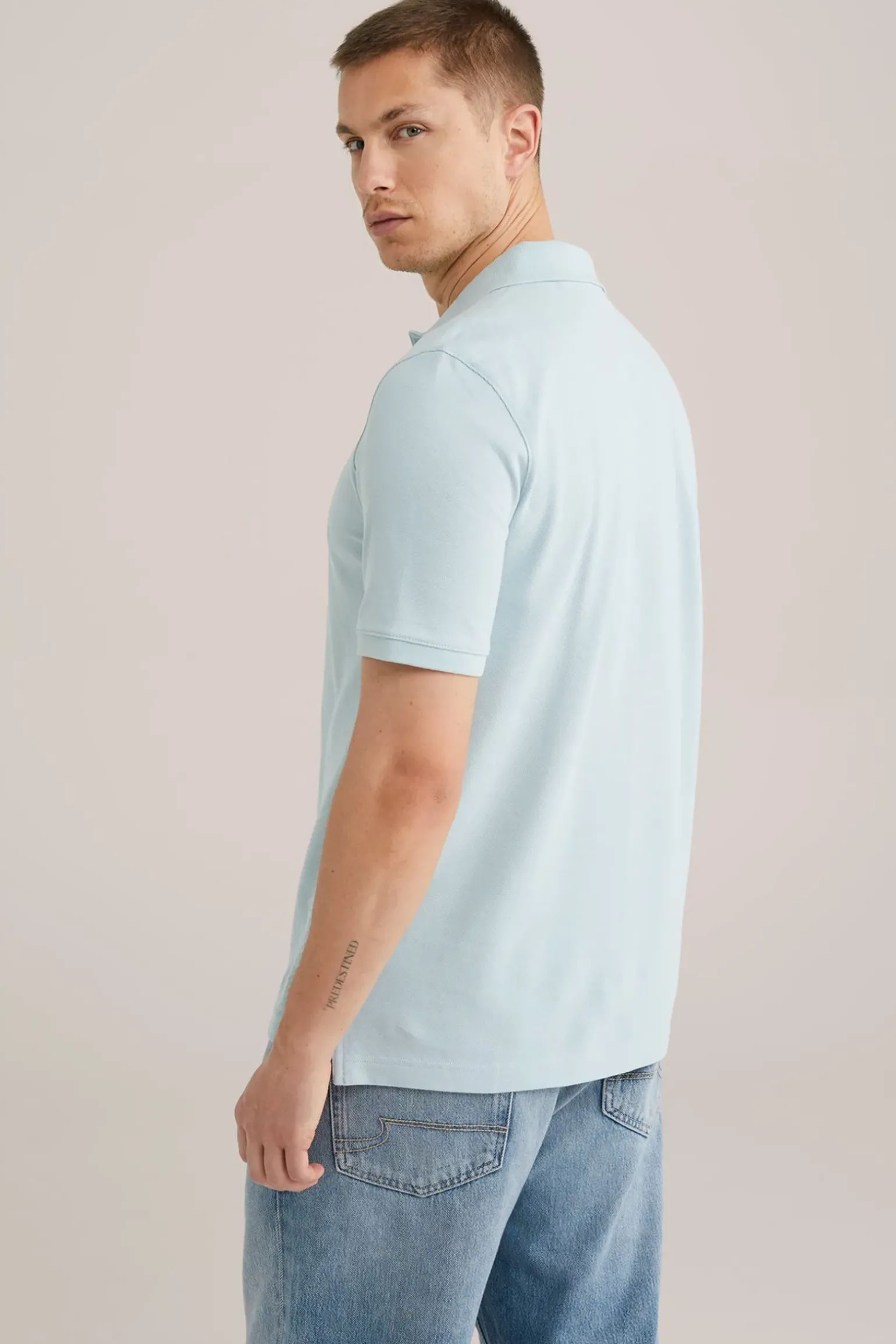 polo met structuur