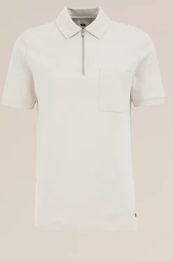 poloshirt met rits