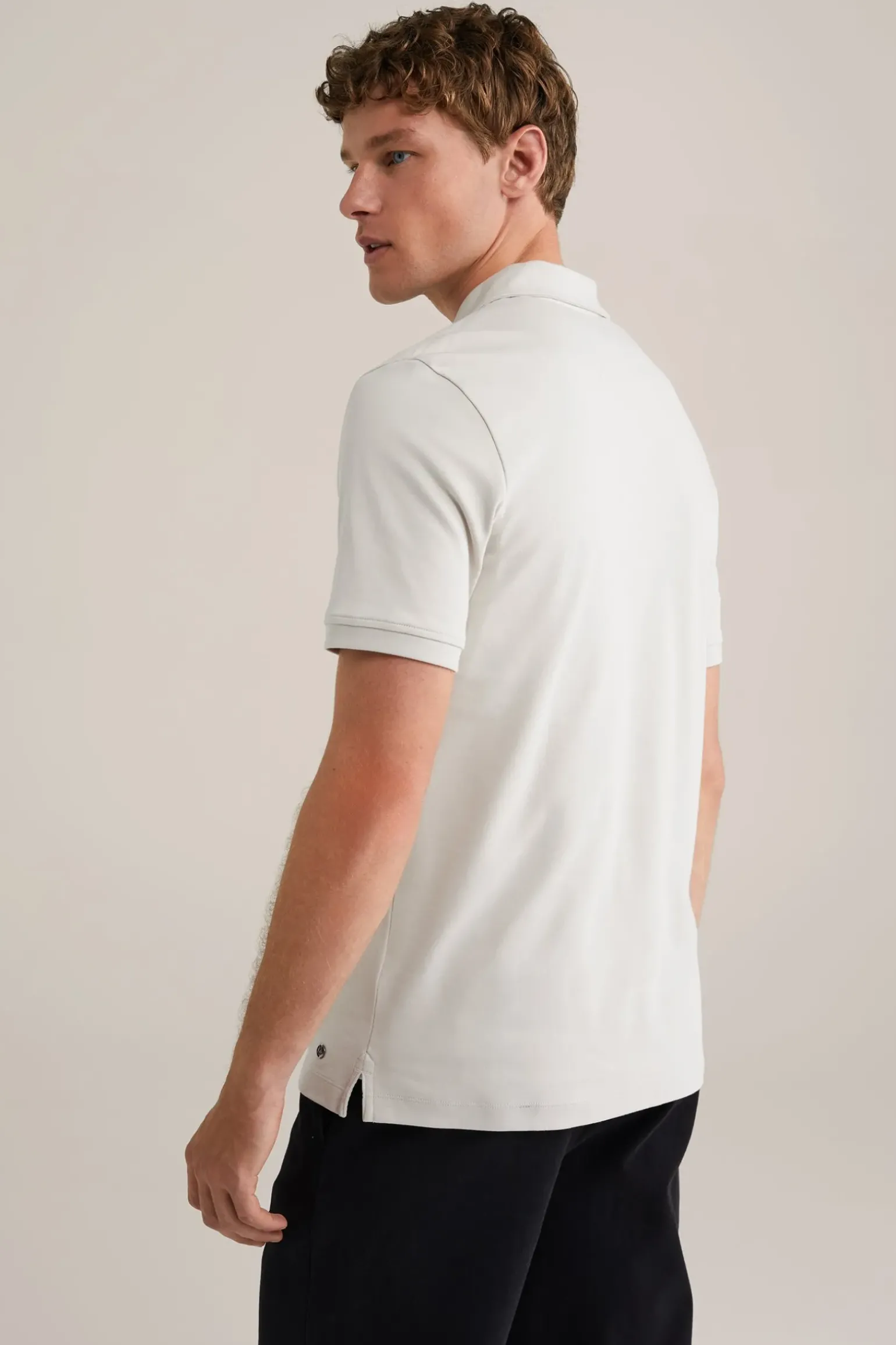 poloshirt met rits