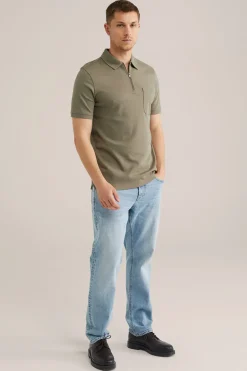 poloshirt met rits